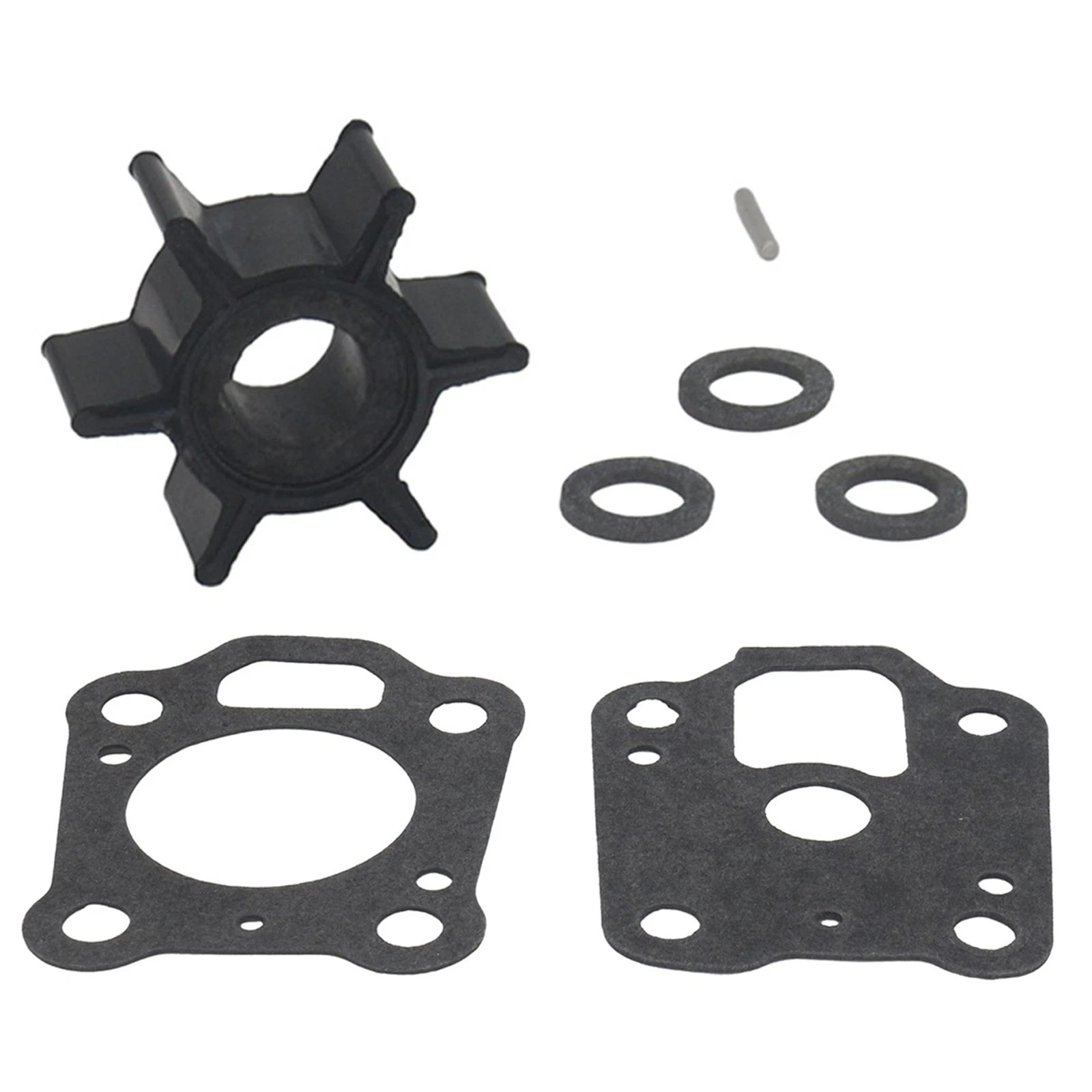 Outboard Water Pump Impeller with Gasket for Nissan Tohatsu 4-6 HP (369-65021)