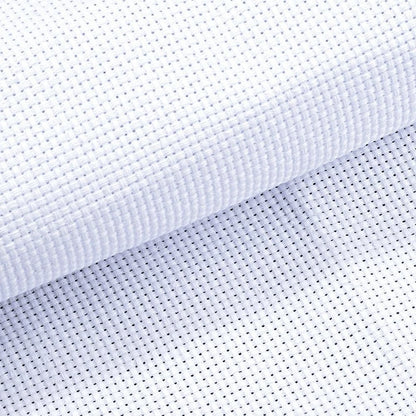11 Count White Cotton Cross Stitch Fabric - Washable Cloth