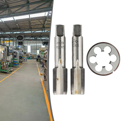 M22 X 1.5mm Tap & Die Set for CNC Metalworking & Manufacturing