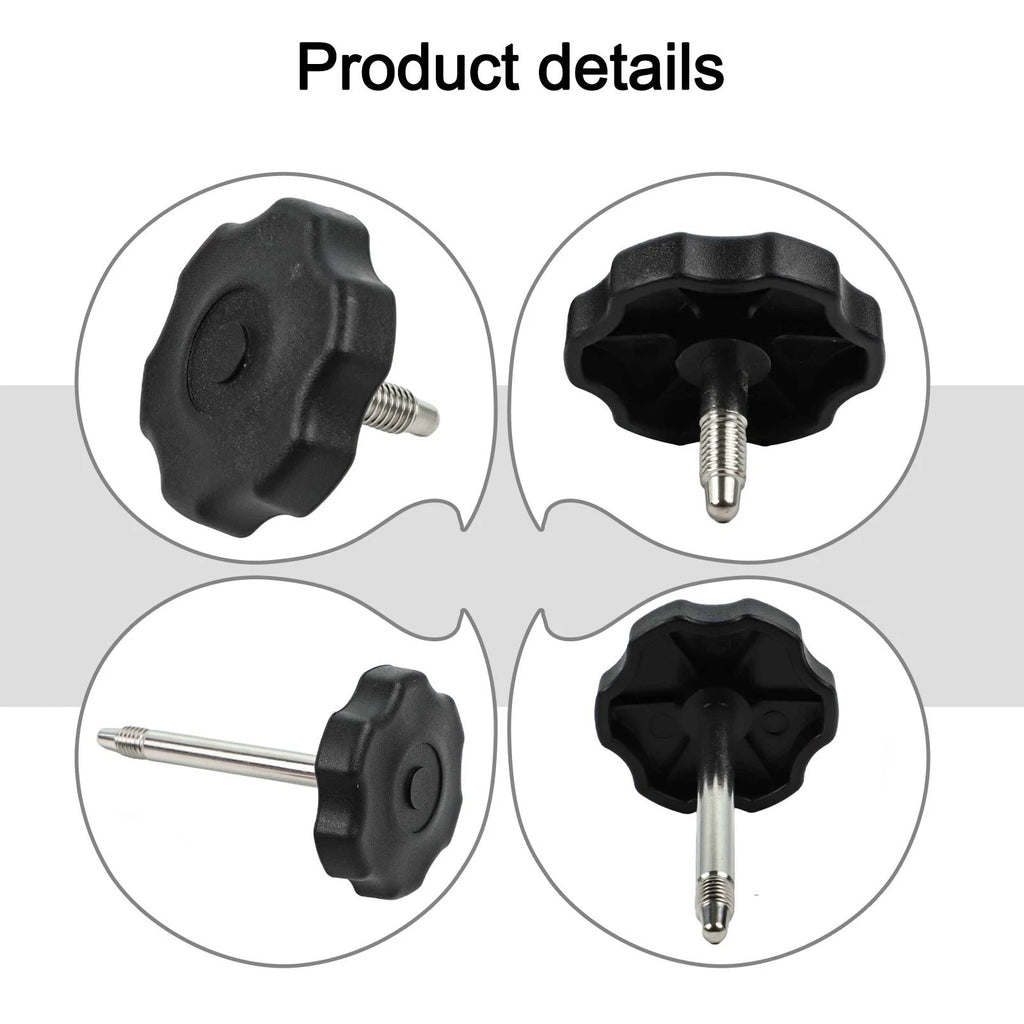 Set of 6 Window Frame Surround Knobs for Jeep Wrangler JK (2007–2018)