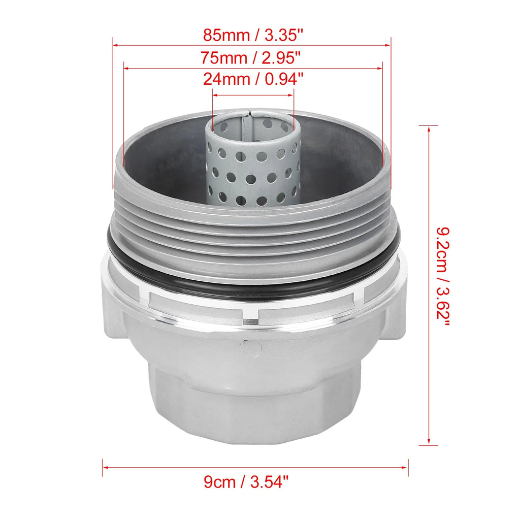 Oil Filter Cap Cover Replacement for Lexus Toyota (2005–2015)