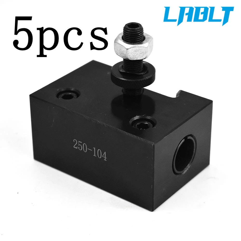 5X Quick Change Heavy Duty Boring Bar Tool Post Holder for AXA 250-104