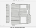 EVA Foam Pad Floor for Sea Ray 31 Express Cruiser (1991)