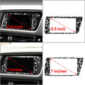6.5 Inch GPS Navigation Screen Panel Frame Cover Trim for Audi Q5 SQ5 (2009–2017)