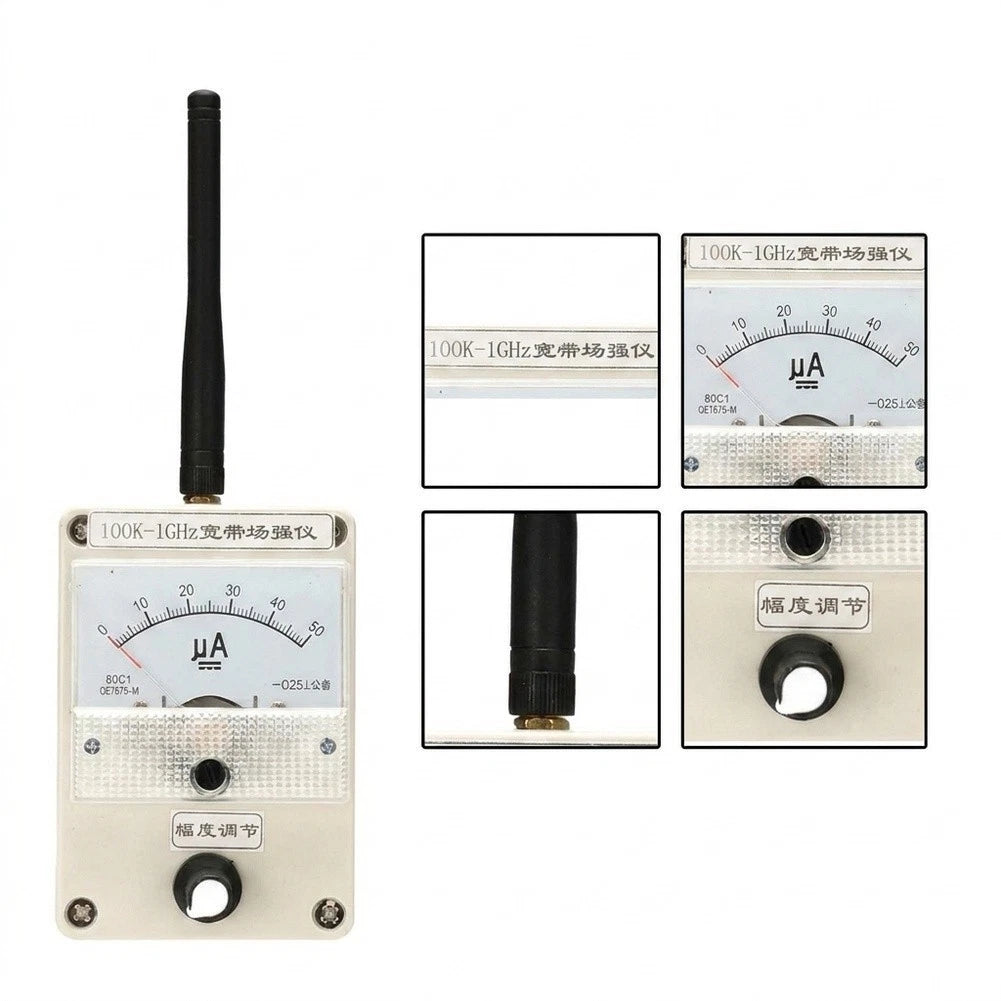 RF Field Strength Meter for Auto Damping Protection (100kHz-1GHz)