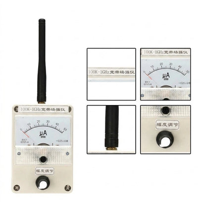 RF Field Strength Meter for Auto Damping Protection (100kHz-1GHz)