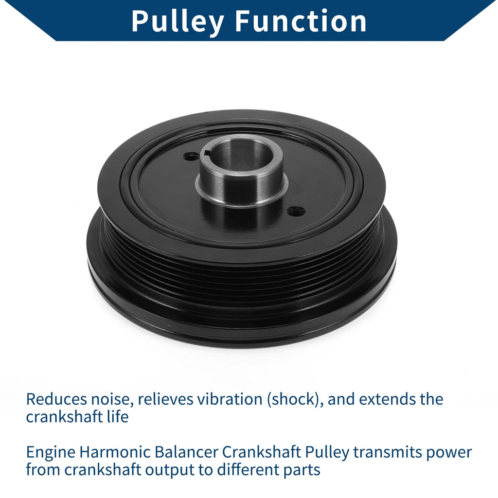 Engine Harmonic Balancer Crank Pulley for Lexus LS460 (2007–2012) No.1347038010