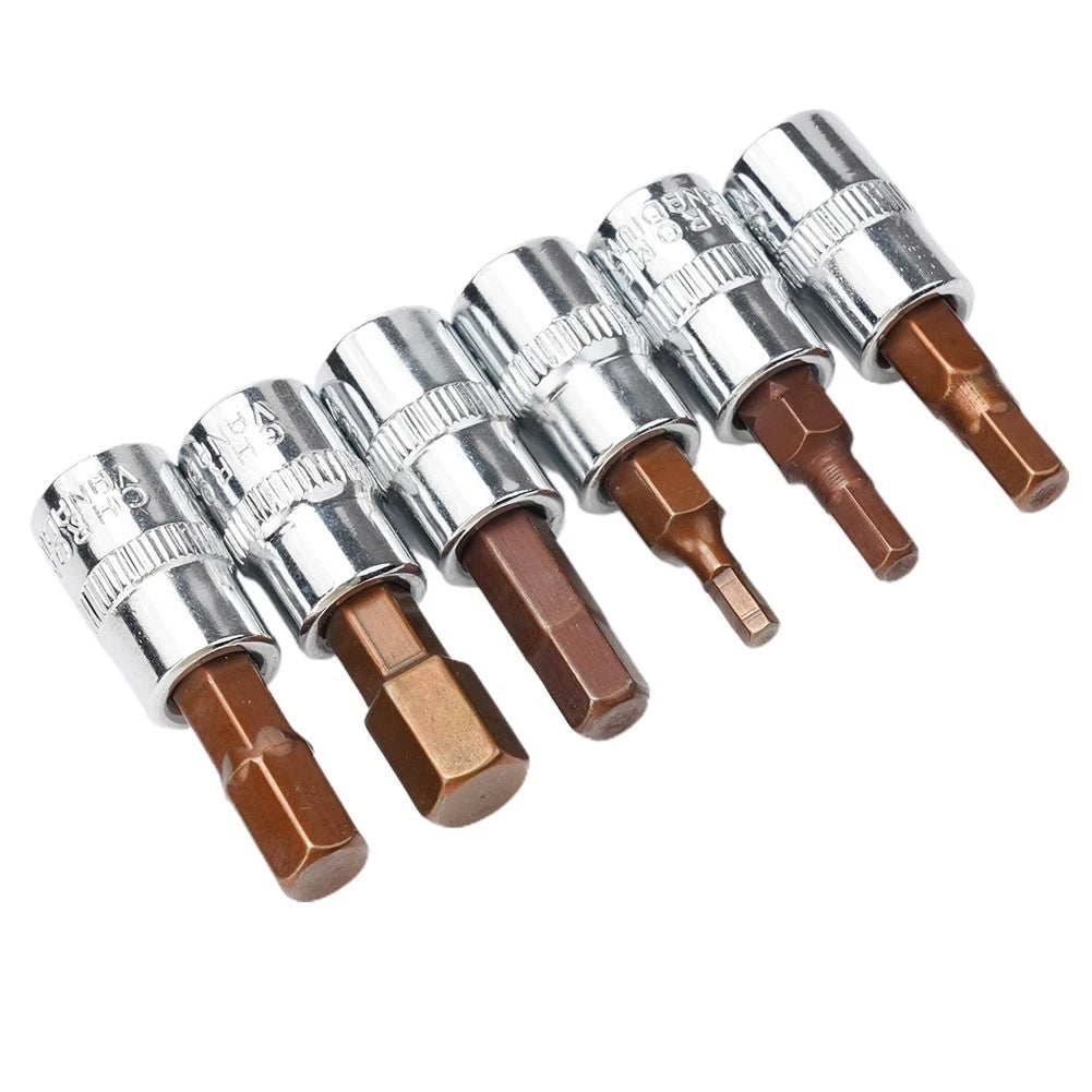 1/4 Inch Hex Socket Bit Set for H3 H5 H6 H8 (1Pcs)