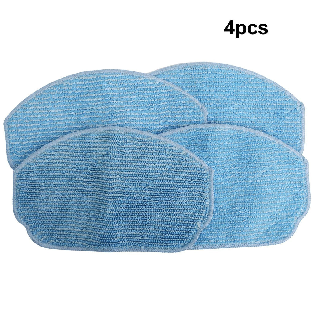 4 Pack Microfiber Mop Cloths for Cecotec Conga 999 (Robot Vacuum)