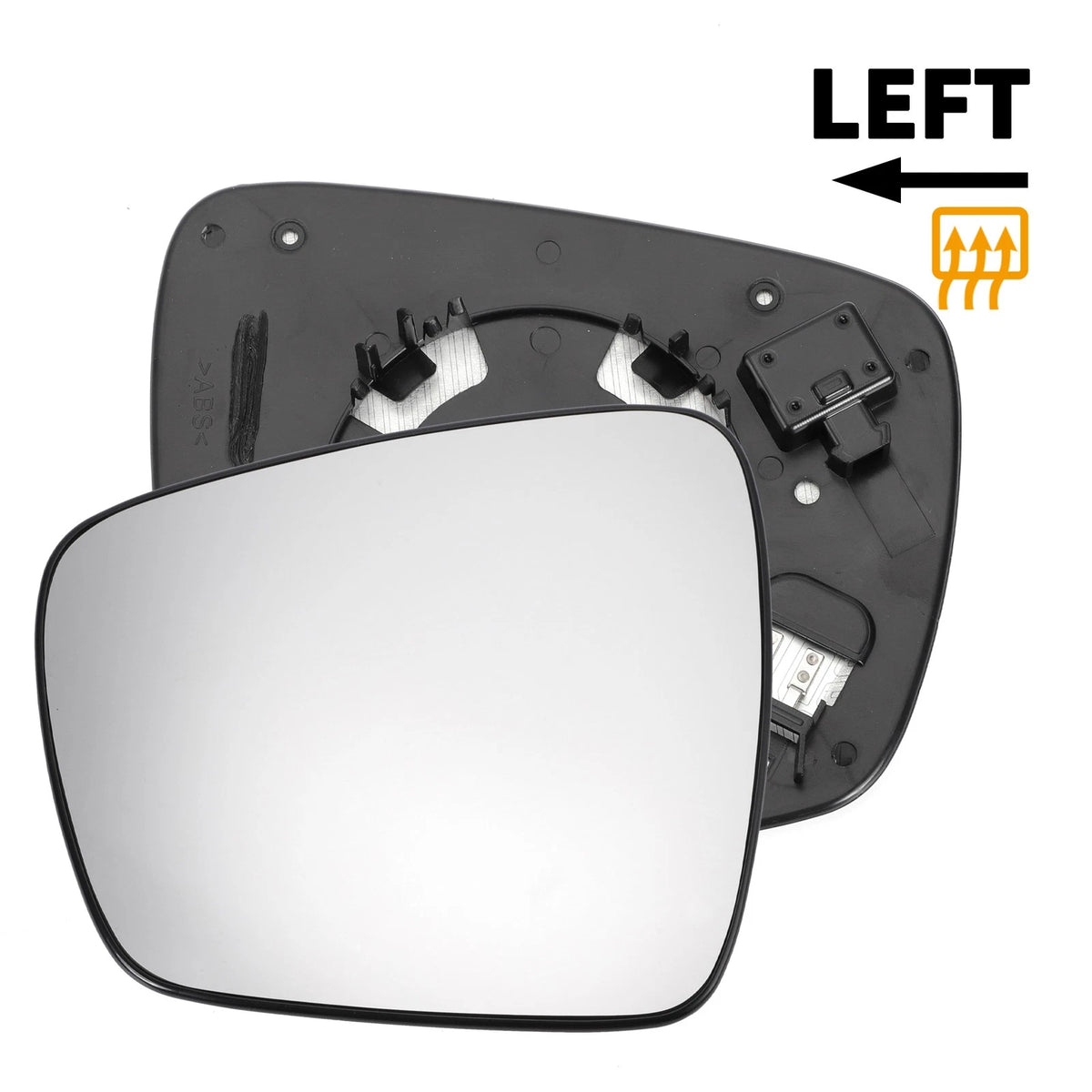 Left White Mirror Glass with Back Heated for Renault Espace KADJAR (2015–2020)