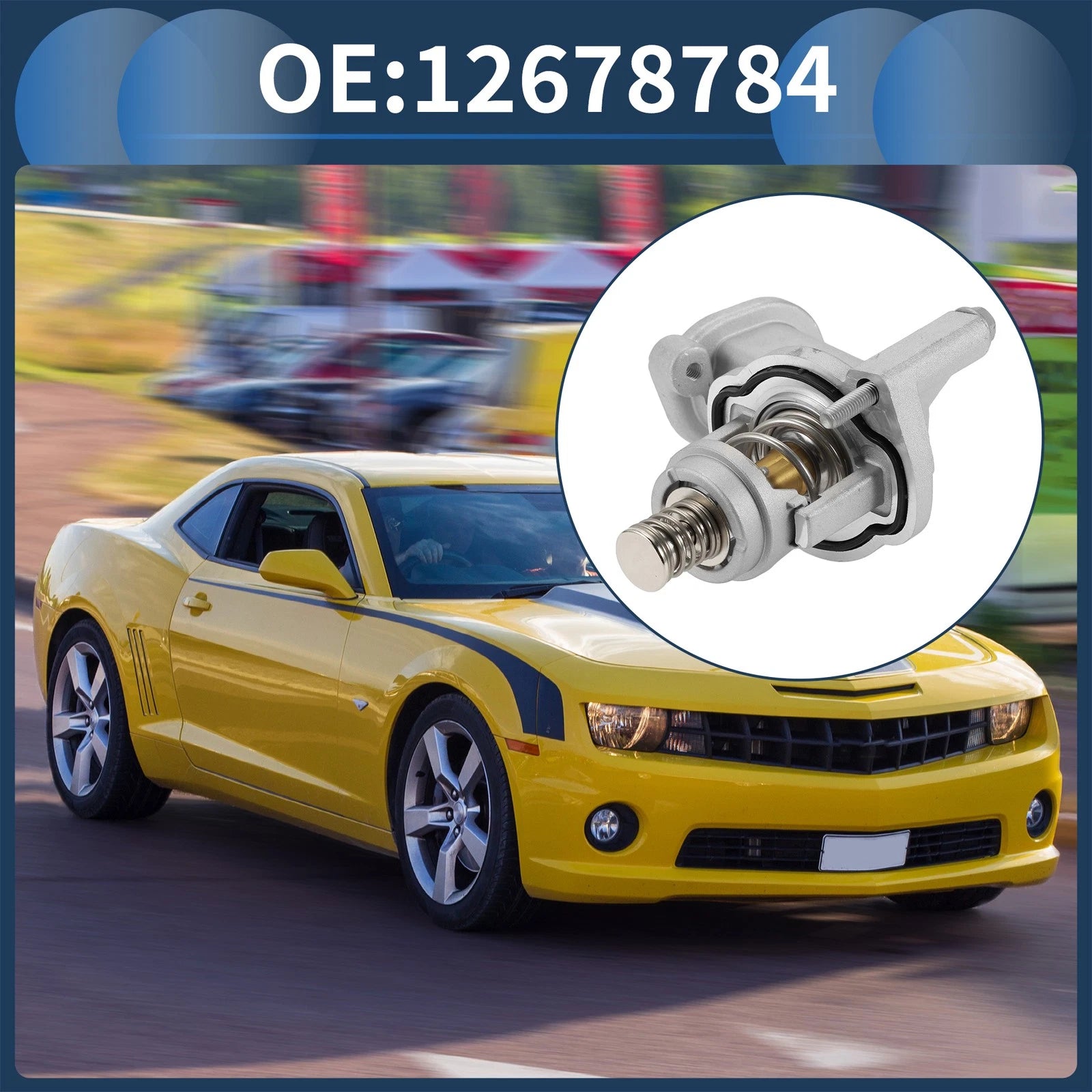 Engine Coolant Thermostat Housing Assembly for Chevrolet Camaro (2016–2022)