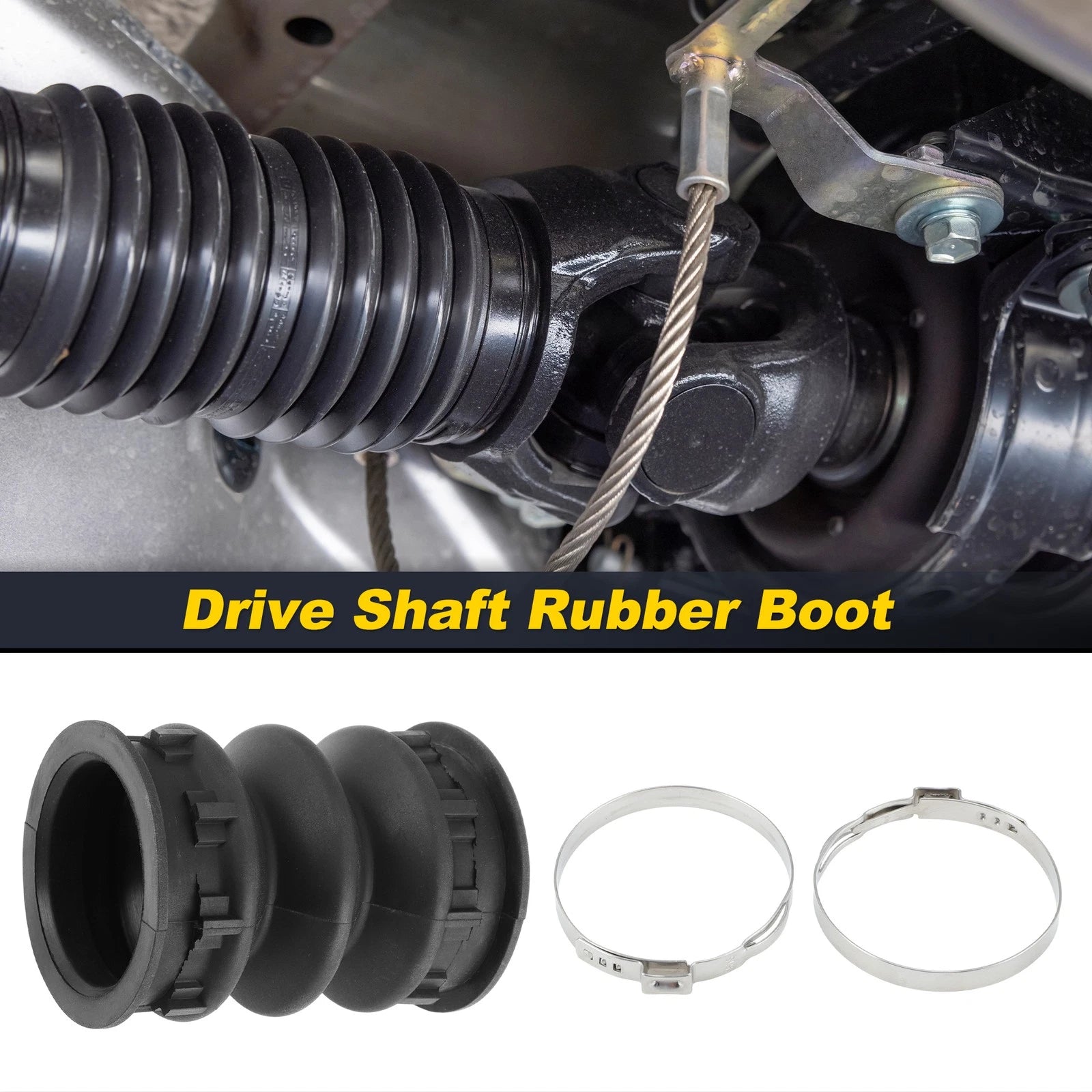 Drive Shaft Boot Replacement for GMC Savana Sierra for Chevy Suburban Silverado (2003–2013)