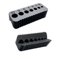 Drill Guide Block for Clean Boreholes (7 Holes)