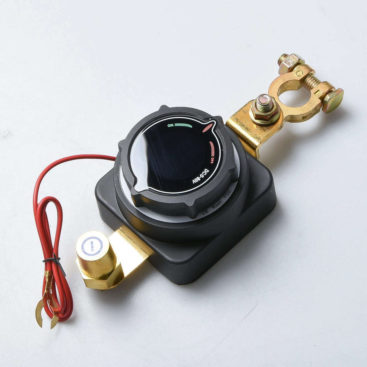 300A Battery Switch with Voltmeter for Car RV Marine Solar (5-80V)