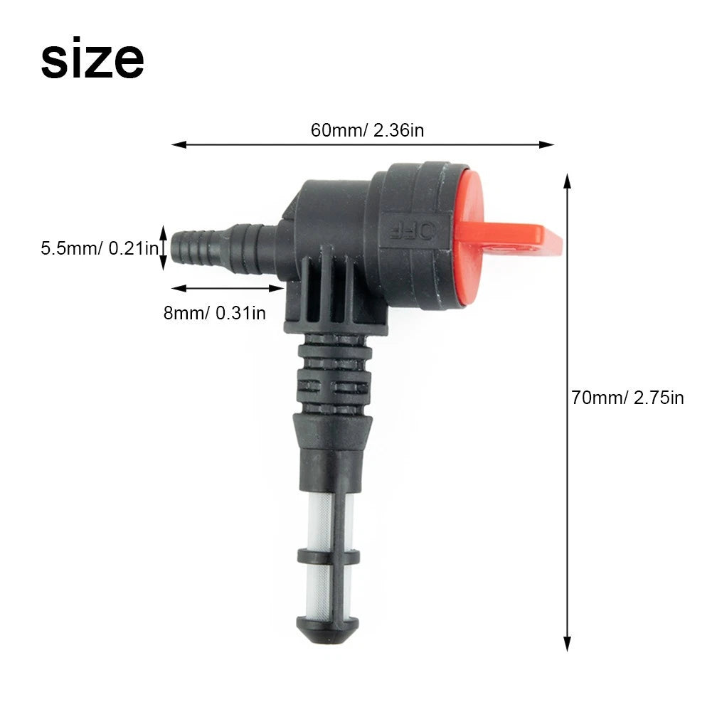 Fuel Shut Off Valve for Oregon Garden Power Tool (07-407)