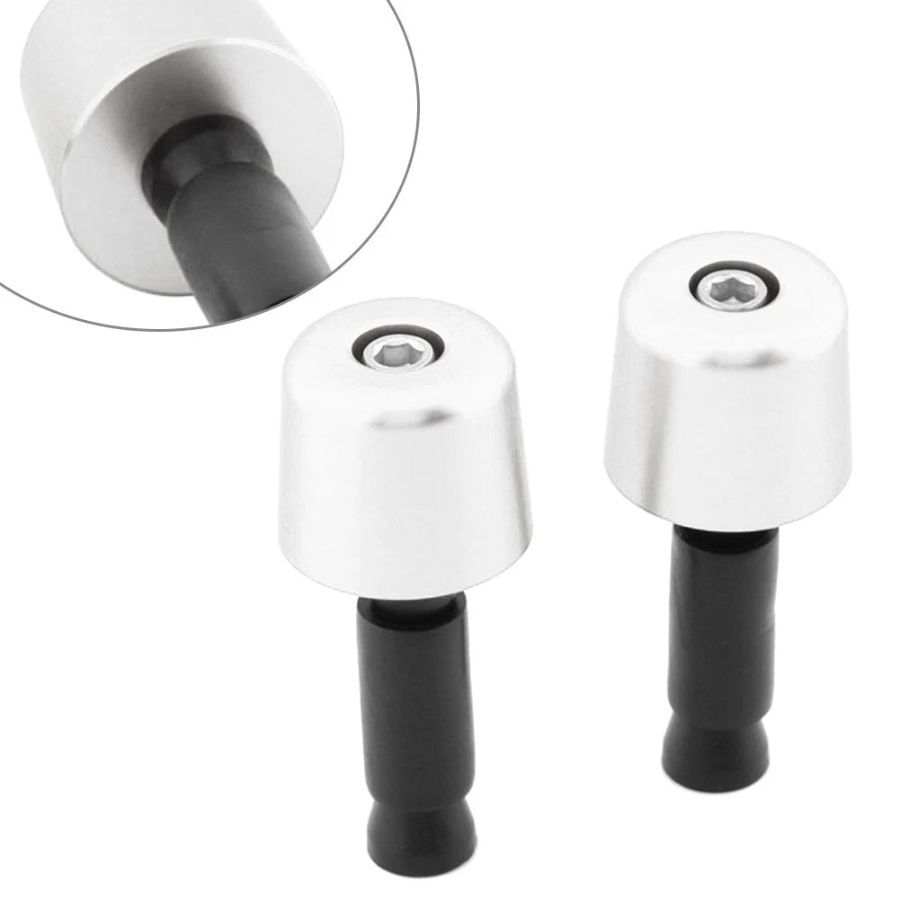 Handlebar Grips & End Caps for Universal Motorcycle (1in/25.4mm)