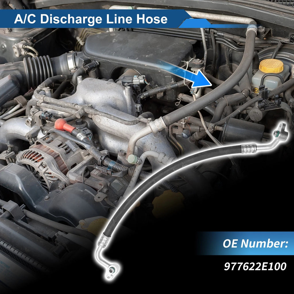 A/C Refrigerant Liquid Hose for Hyundai Tucson (2004–2009) Replacement