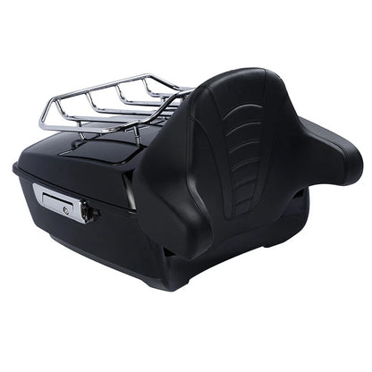 Trunk Luggage Rack Backrest Pad for Harley Touring Road Glide (2014–2026)