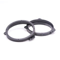 1 Pair 6.5" Solid Car Front Door Speaker Spacer Adapter Ring For Subaru Forester