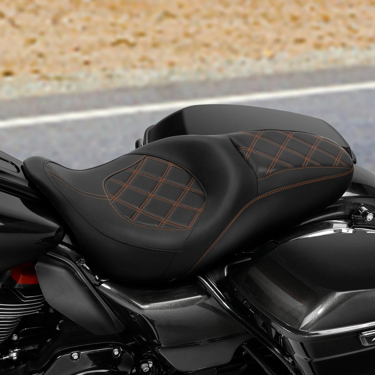 2X Driver Passenger Seats for Harley Electra Street Road Glide (2009–2023)