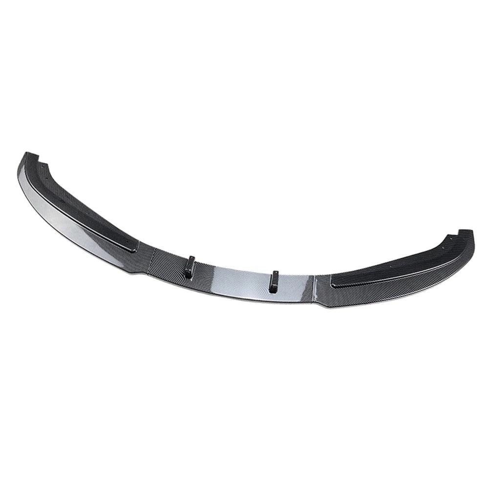 3X Carbon Front Bumper Spoiler Lip for BMW 3 Series E90 (2009–2012)