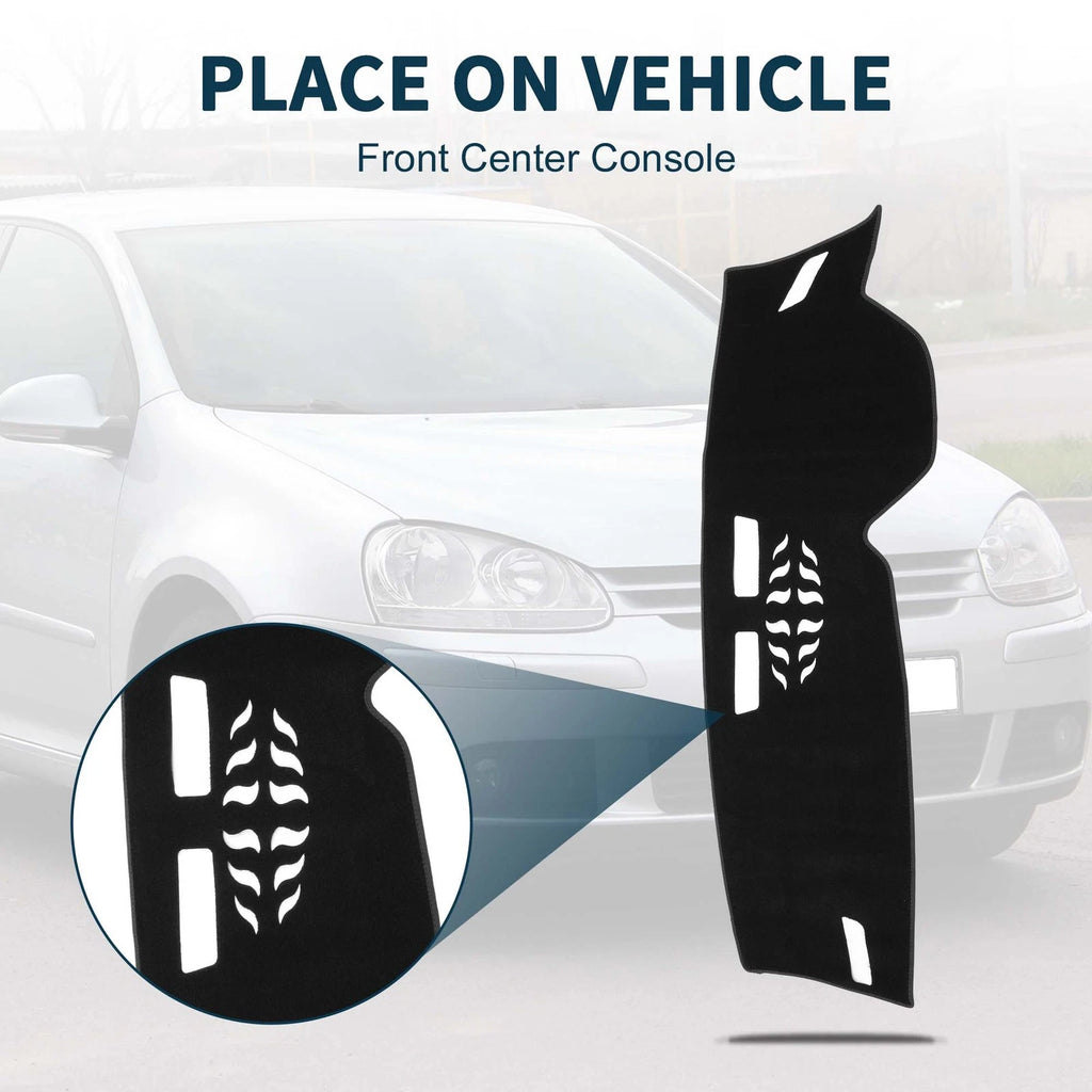 Dashboard Dash Cover Mat Sun Protector Pad for Volkswagen Golf 8 (2021–2024)