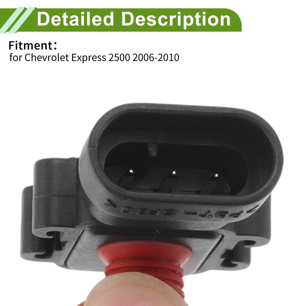 MAP Sensor for Chevrolet Express 2500 (2003–2023) No.9373269