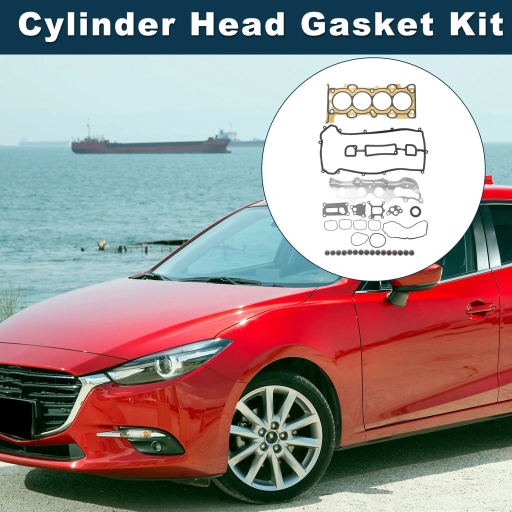 Cylinder Head Gasket Kit Replacement for Mazda 2.3L L3 Engine (2002–2012)