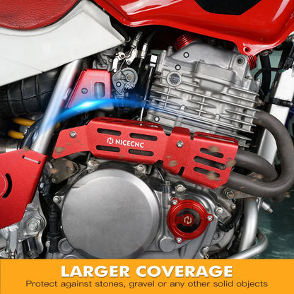 Pipe Heat Shield Cover Guard for Honda XR650L (1993–2025)