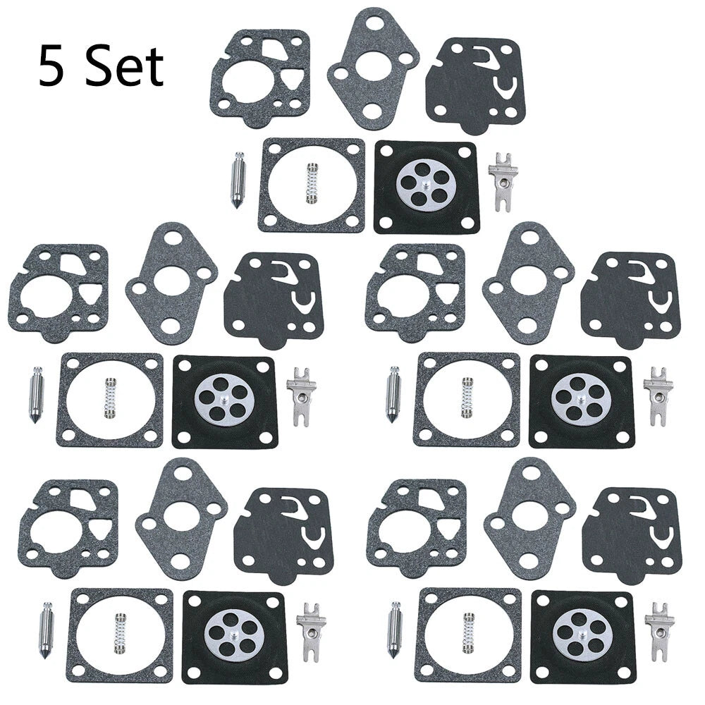 5X Carburetor Diaphragm Kit for Kawasaki TG20 TG24 TG25 TG33 TD24 TD25 TD33