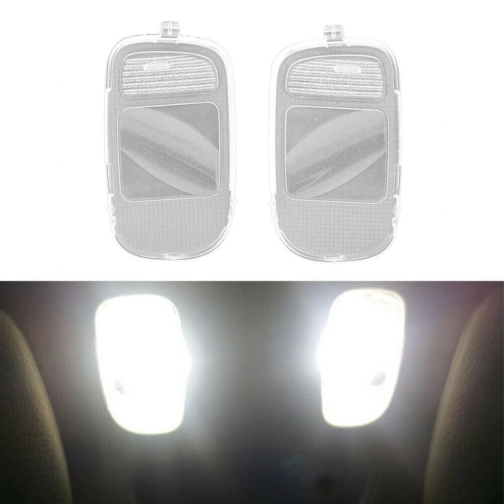 LH & RH Overhead Console Dome Map Light Lamp Lens For Dodge Ram 2002-2010 2009