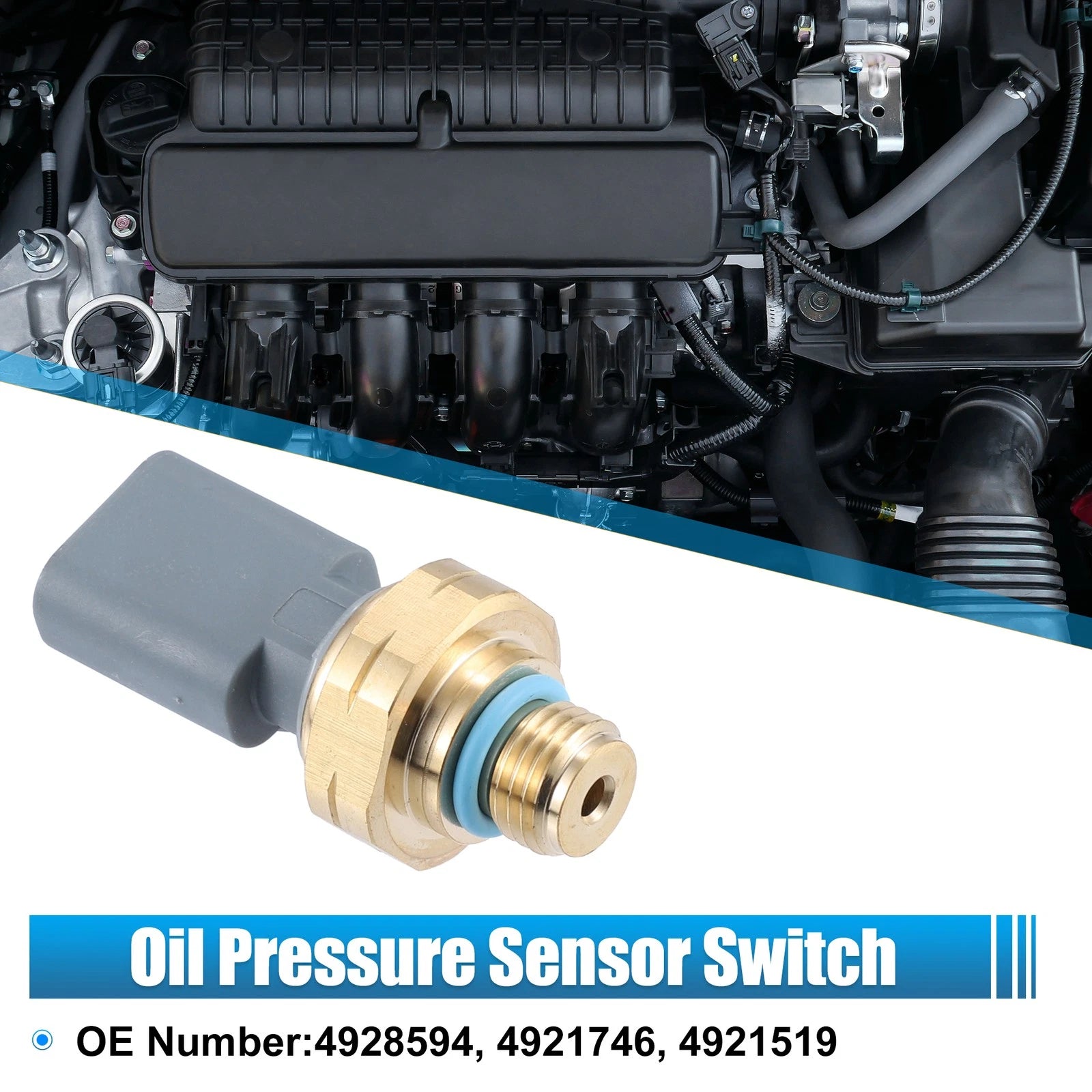 Engine Oil Pressure Sensor Switch for Dodge Ram (2000–2020)