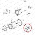 Steering Fork Bushing Kit for Volvo Penta Drive Unit (872096, 876507)