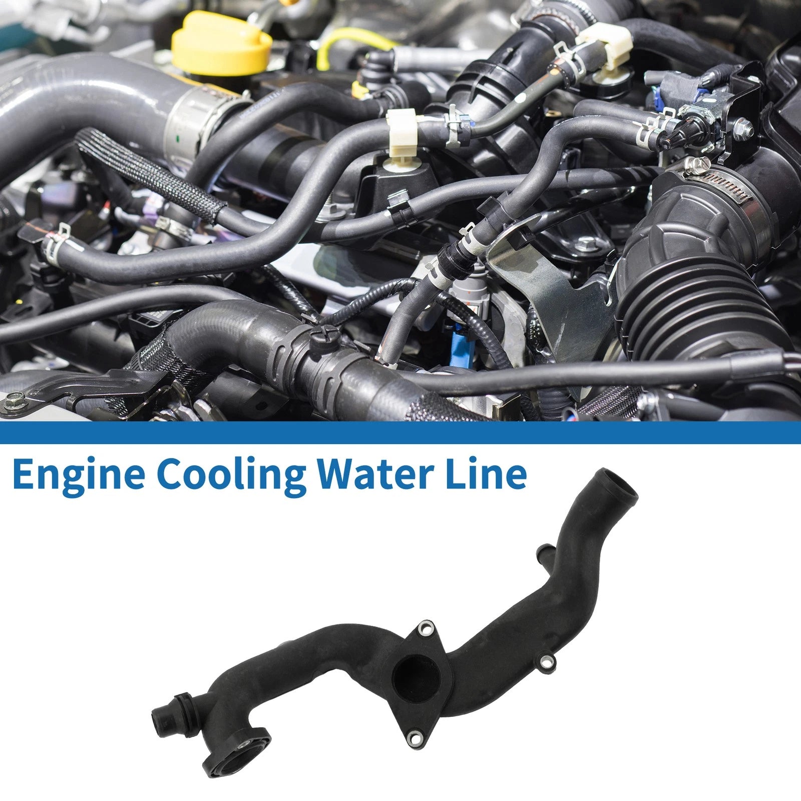 Engine Cooling Water Line Replacement for Audi A8 Quattro 3.0L (2015–2018)