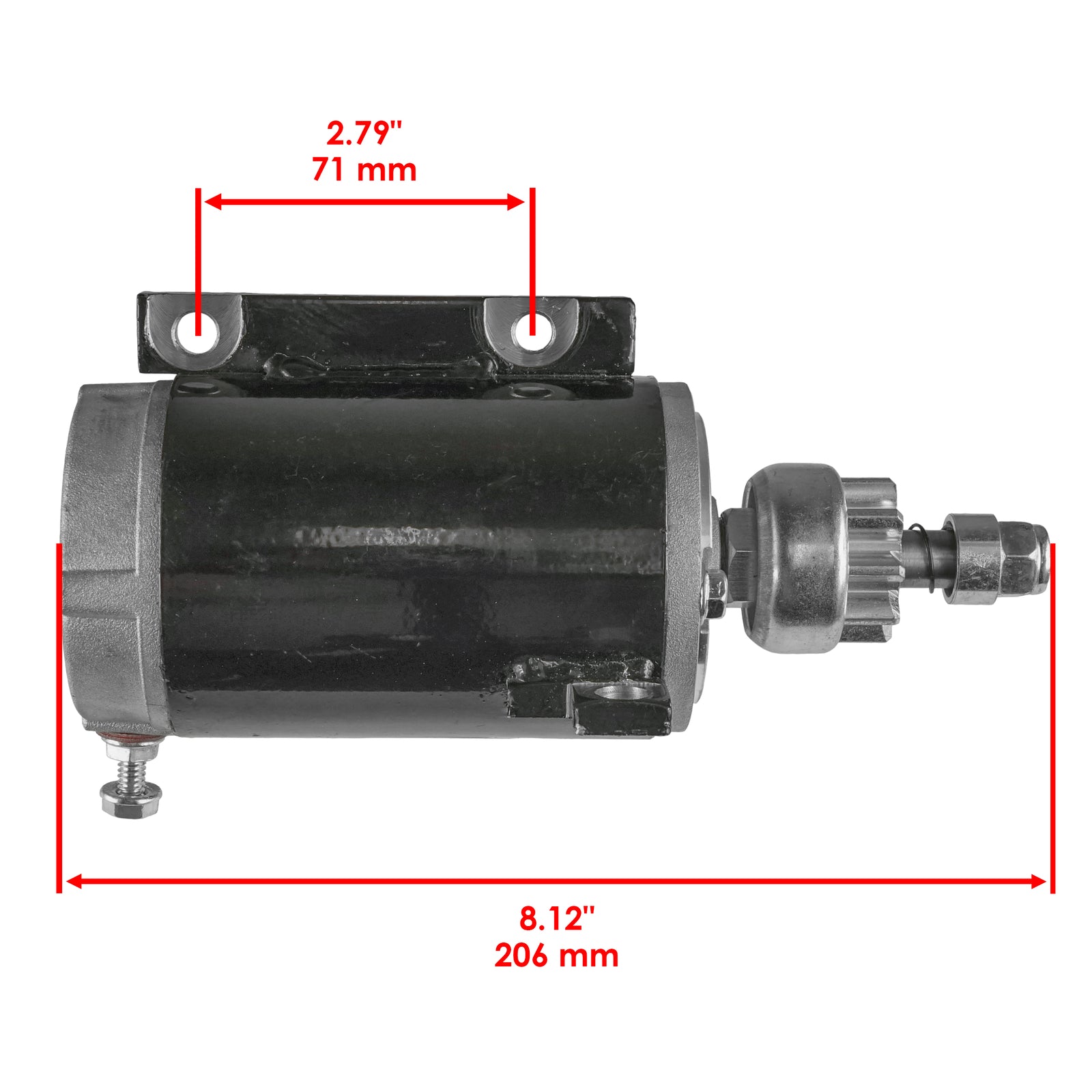 New Starter Replacement for OMC Evinrude 40 E40 E40T (1985–1988)