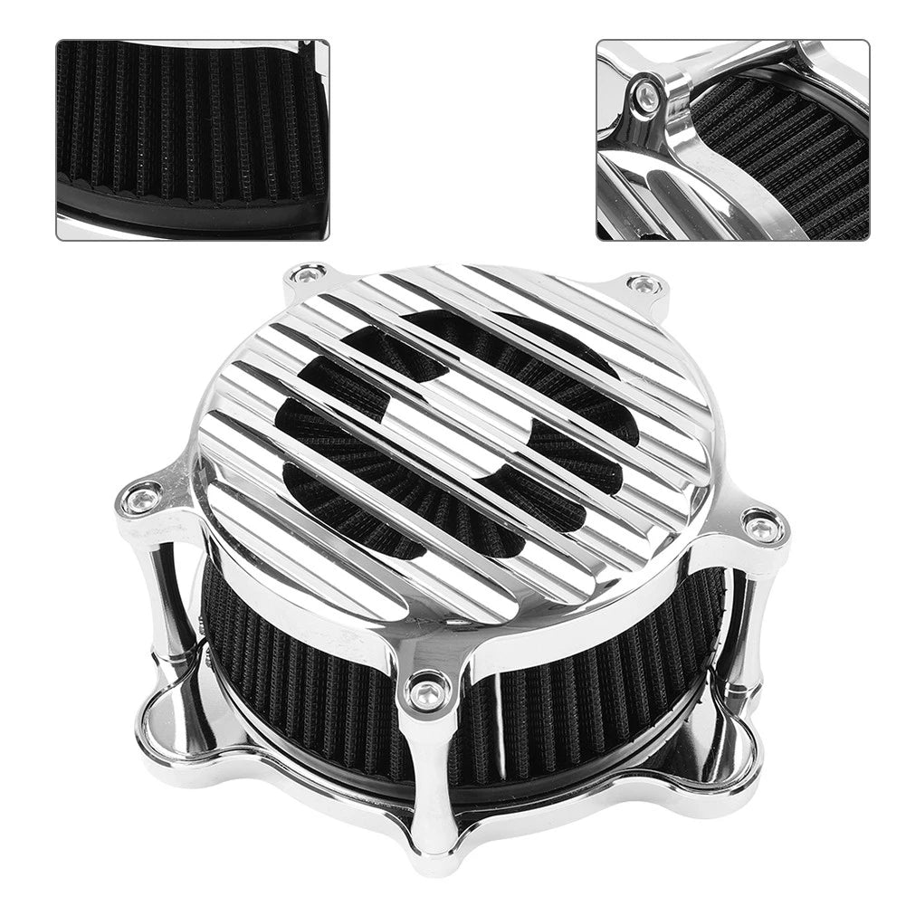 Air Cleaner Intake Filter for Harley Touring Street Glide Softail Dyna (Does Not Apply)