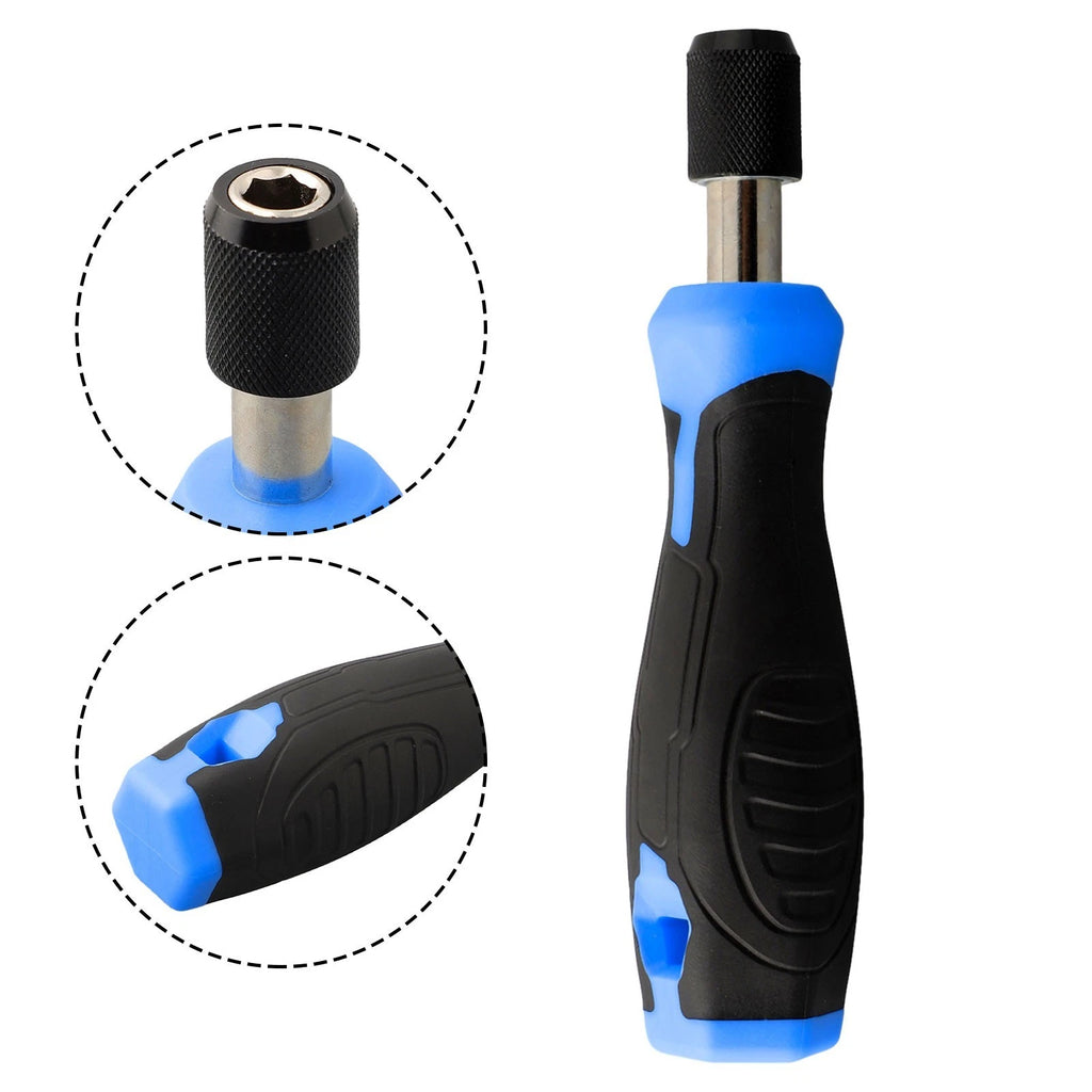 Hex Shank Adapter Screwdriver Handle Magnetic Bit Holder 1/4 Inch (135mm)