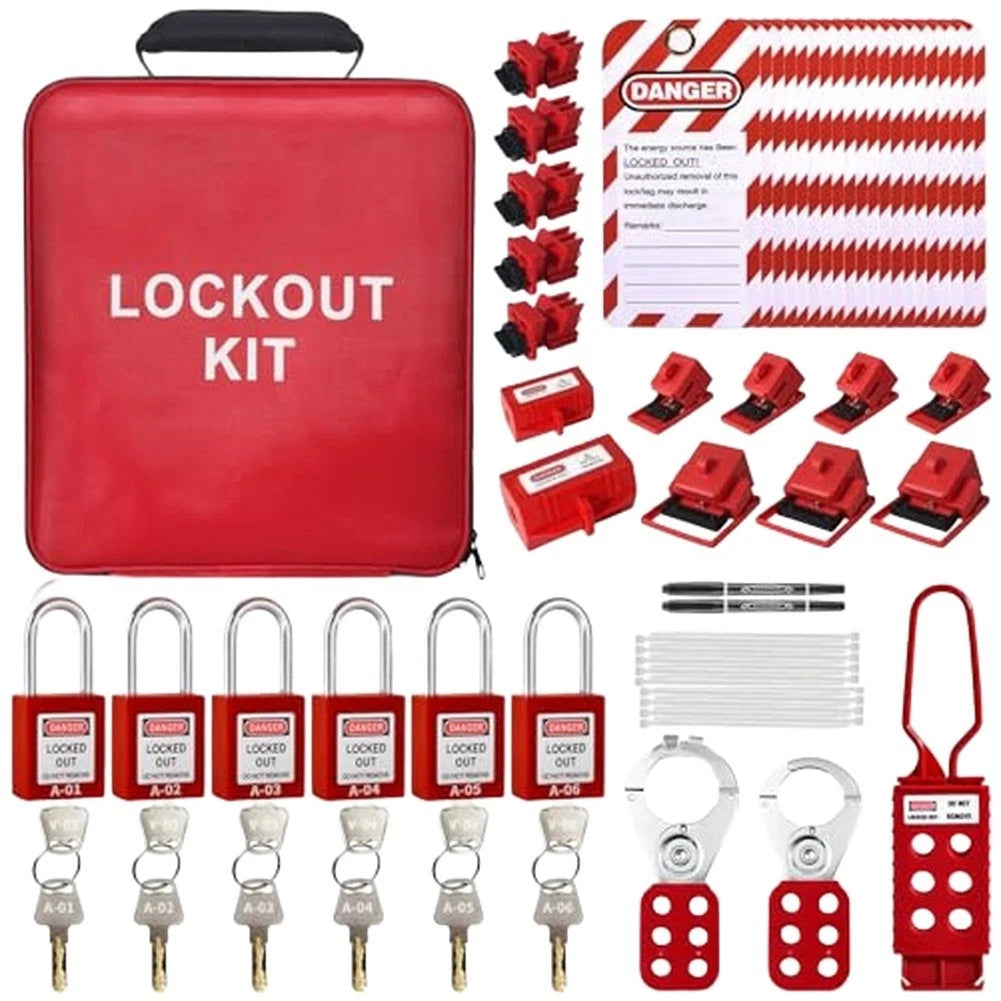 Electrical Locking Tag Kit for Industrial Applications