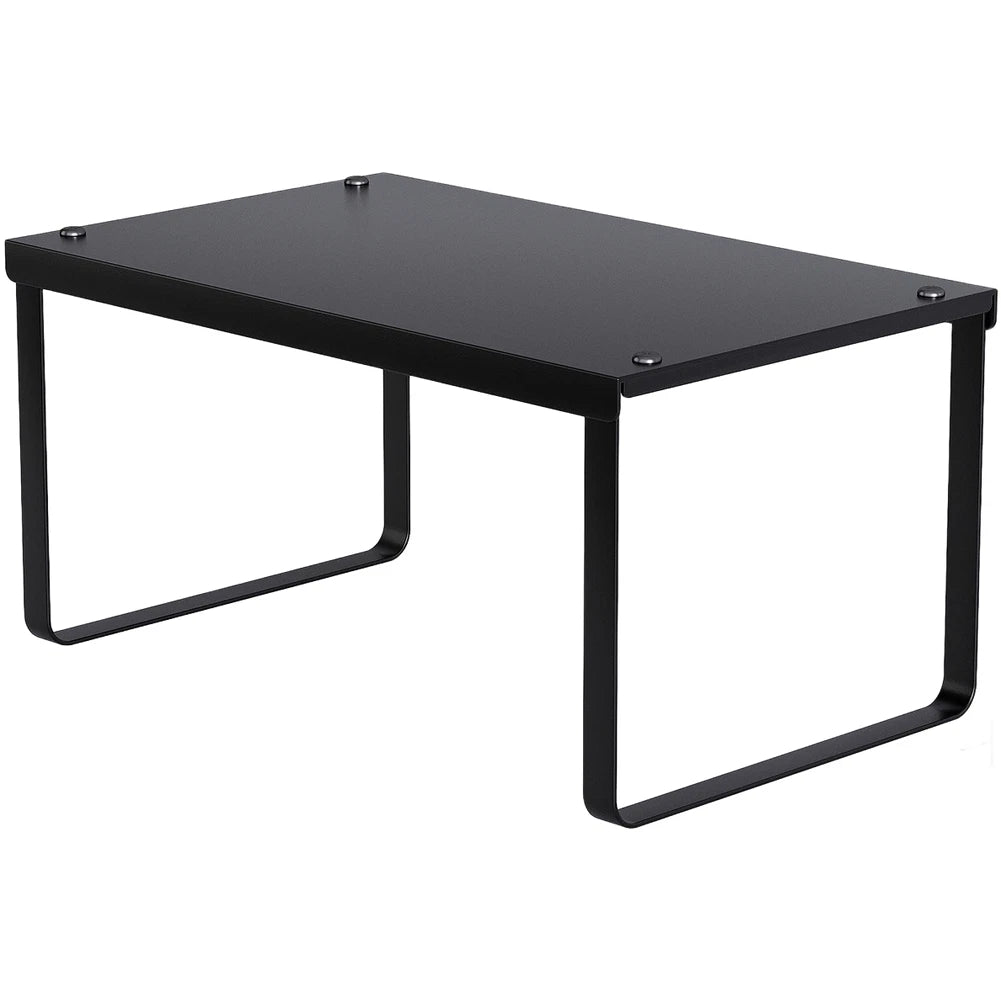 Iron Wall Mounted Kitchen Shelf for Pots Dishes Spices Storage (32x20x16cm)