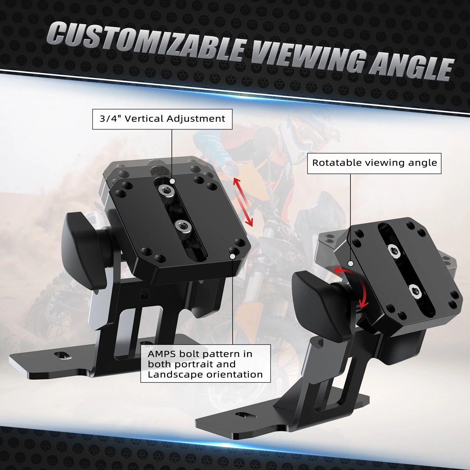 Adjustable GPS Mount for KTM 890 Adventure S/R/Rally (2023–2024)