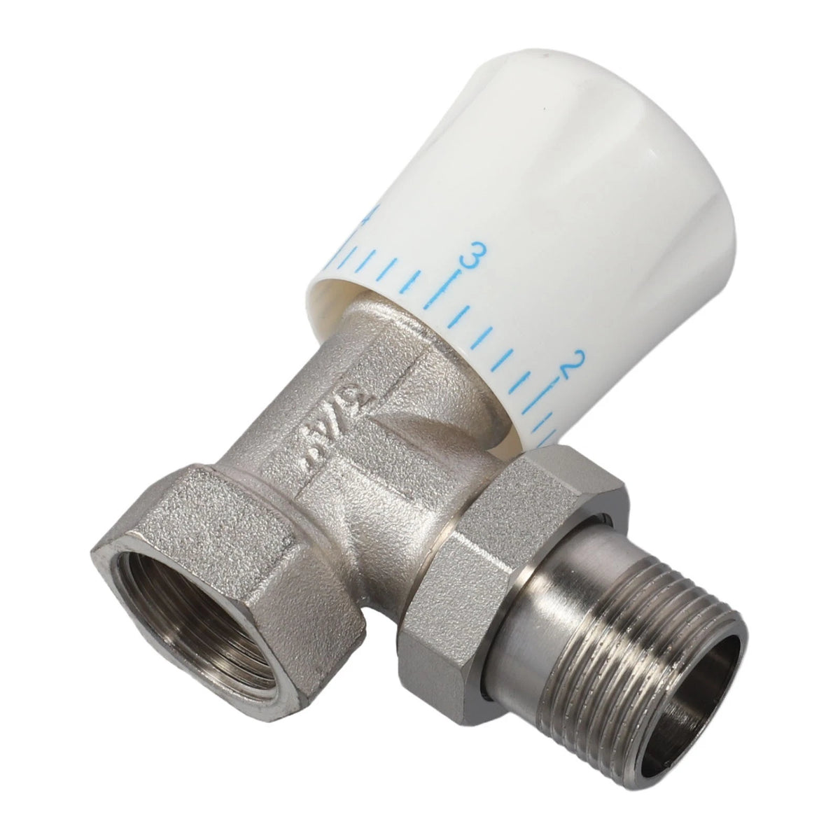 Adjustable Thermostatic Valve 15mm x 34 Angle for Temperature Regulation