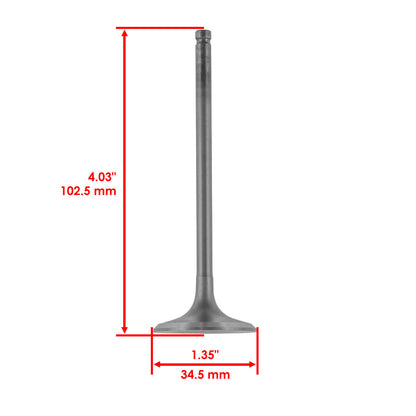 Intake Valve Replacement for Honda Pioneer 700 (2014–2021) SXS700M2 SXS700M4