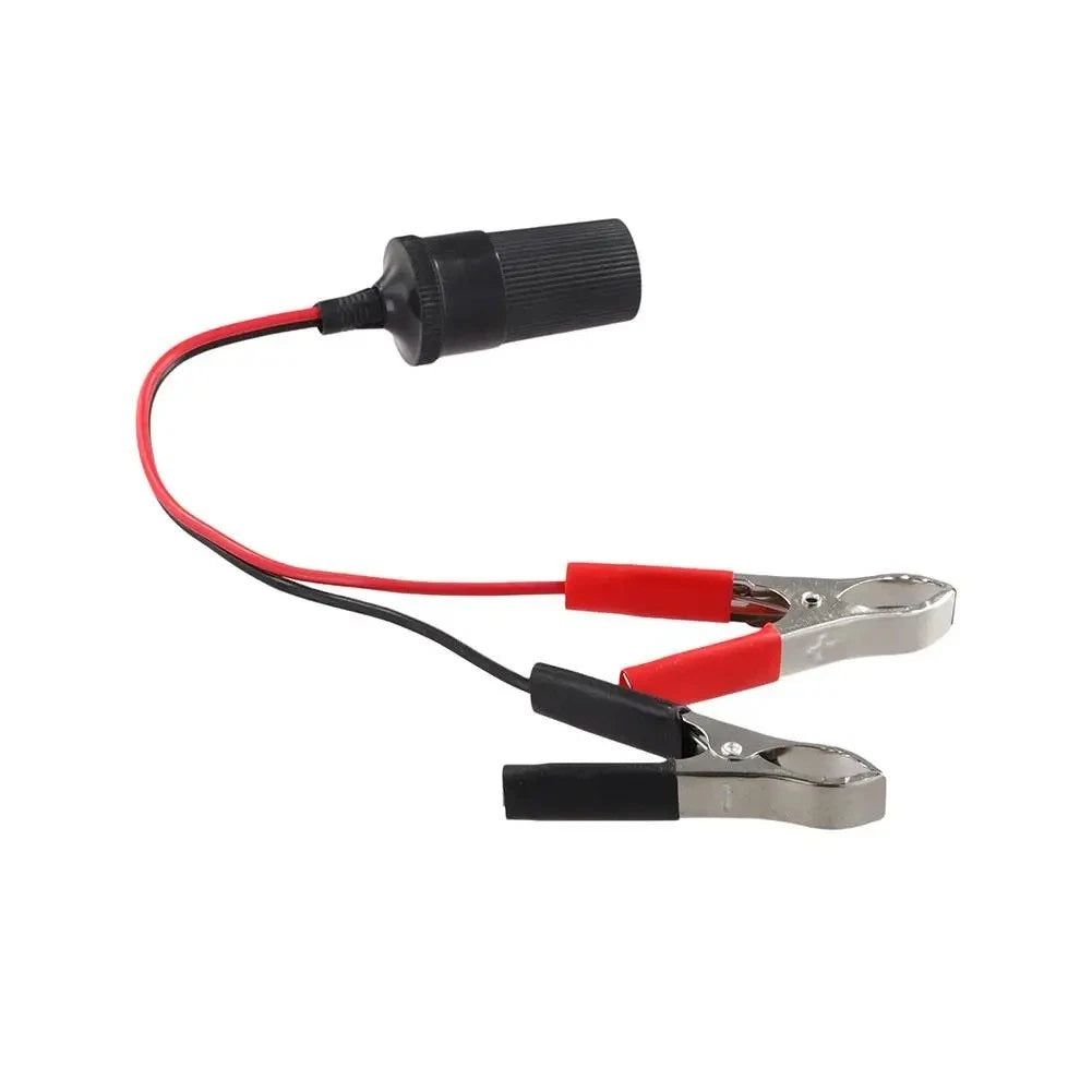 12V Car Adapter DC Power Socket for Boats and Campers (ABS, Copper)