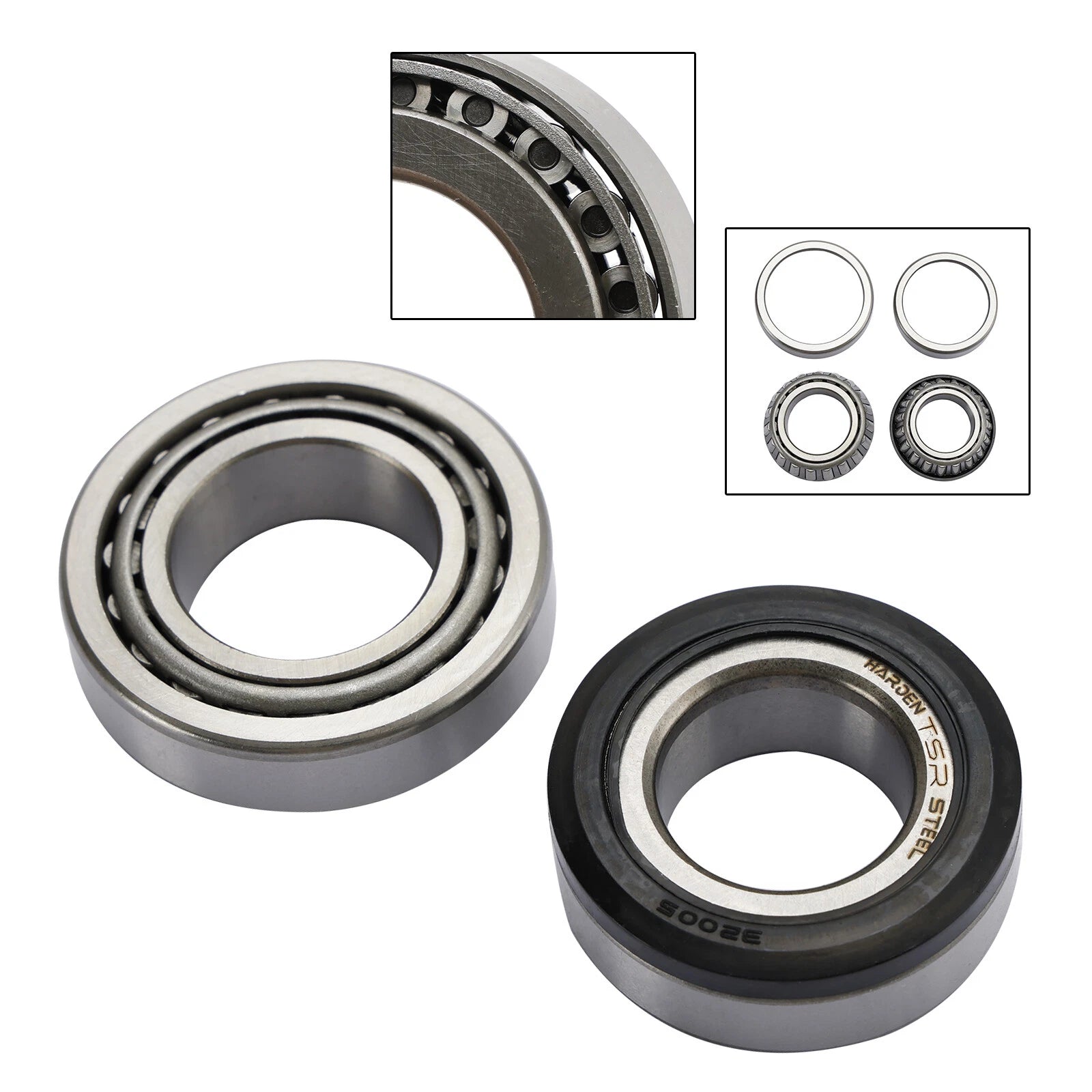 Steering Head Bearing Kit 92116-1056 for Kawasaki EJ400, KL250, VN800, ZX600 (1990–2006)
