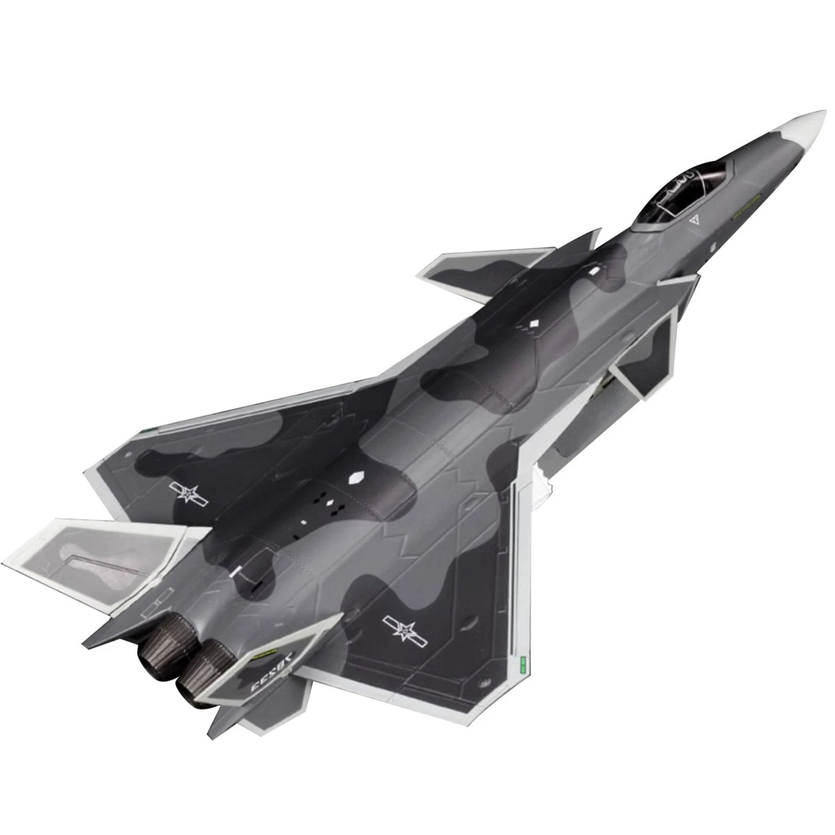 1/72 Scale Chengdu J-20 Fighter Model Plane Toy