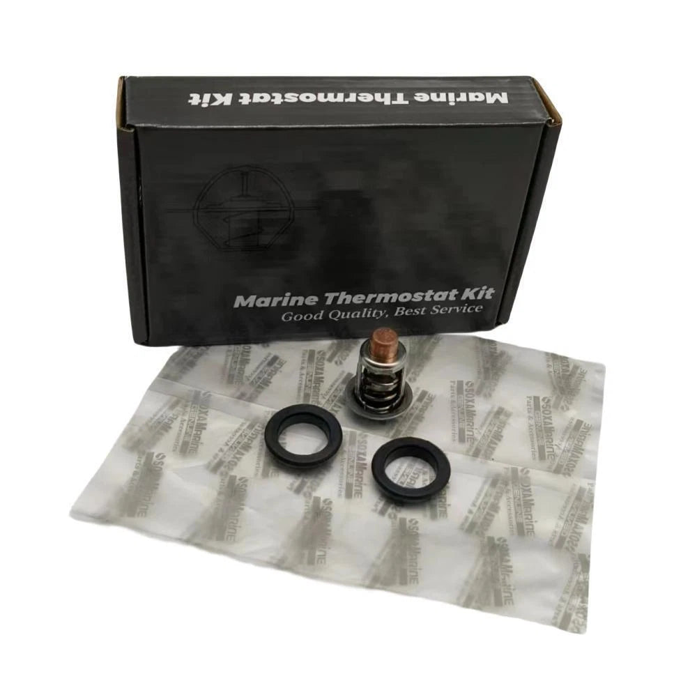 Thermostat 130°F for OMC Johnson Evinrude 90HP BE90 BJ90 E90 J90