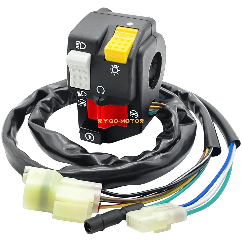 Handlebar Switch for Honda TRX250EX 2006–2007 (Start, Kill, Headlight)