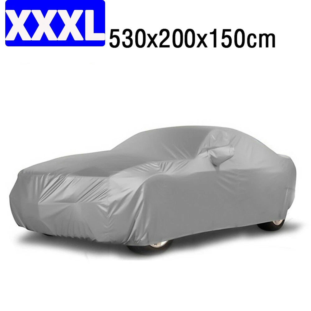 Full Car Cover 210T for Universal Fit (Outdoor Waterproof, All Weather)