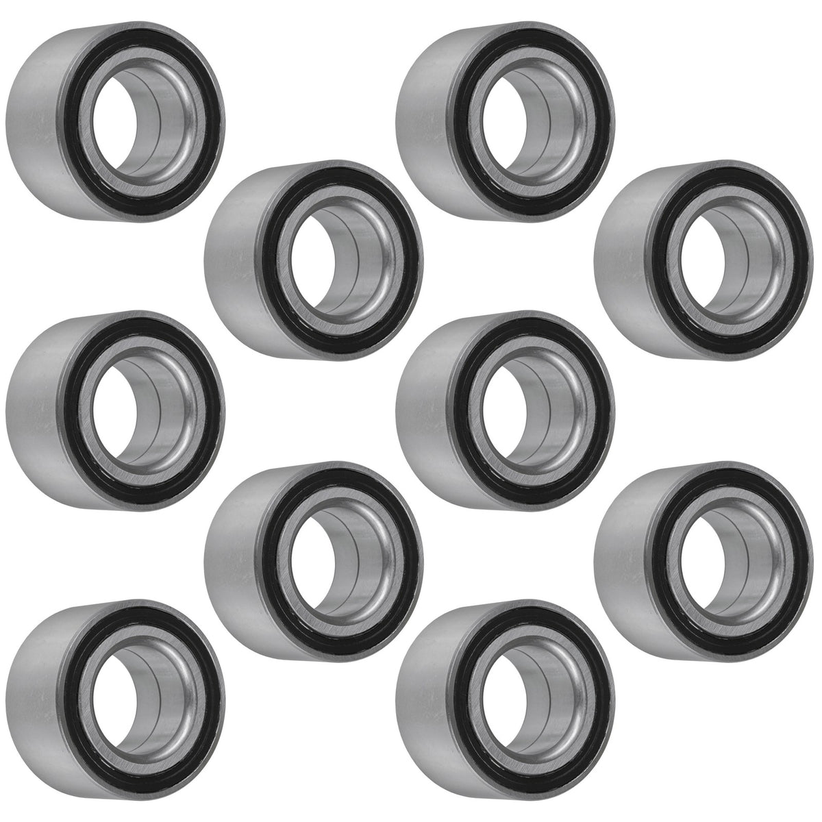 Double Row Ball Bearings Rubber Sealed Replacement for Various 40x74x40 (20-1009-2RS)
