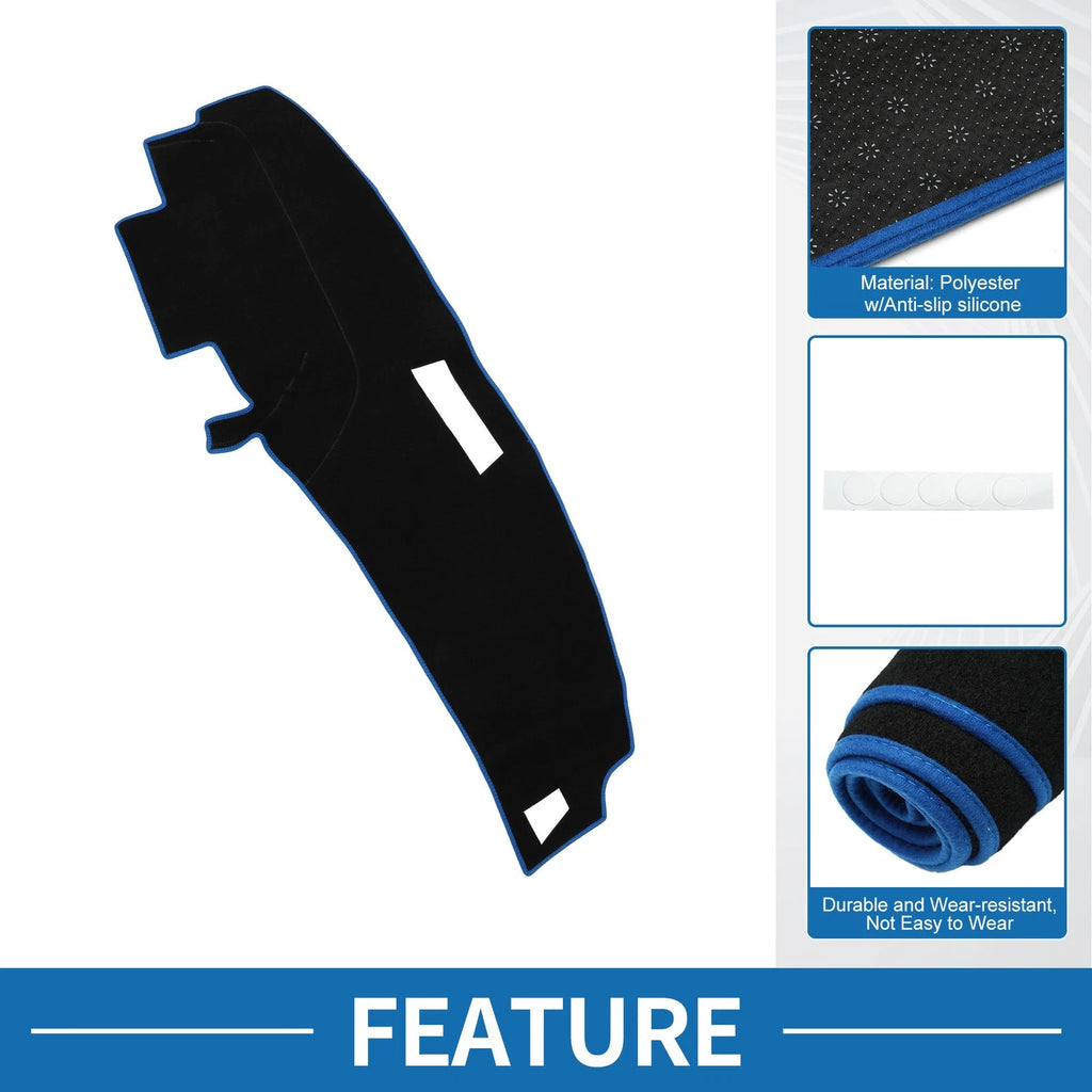 Dash Cover Mat Sun Protector Pad for Ford Ranger 1989–1994